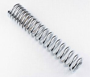 Spring of rear shock - chrome, progress (Jawa 638 - 640) / 