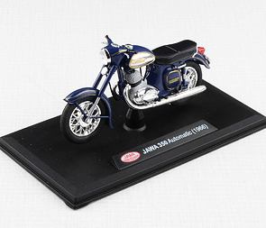 1:18 scale model Jawa 350 Automatic (1966) - BLUE / 