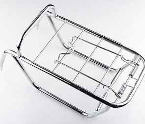 Rear carrier - chrome (Jawa 50 Babetta 210) / 