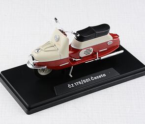 1:18 scale model CZ 175 scooter 501) / 