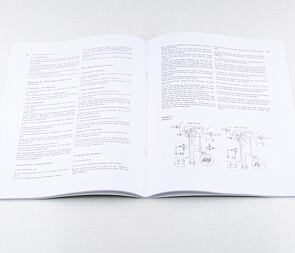 Workshop manual A4 EN-DE (Jawa 250 350 Kyvacka Panelka) / 