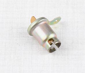 Bulb socket BA9S dual connector (Jawa CZ 125 175 250 350) / 