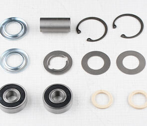 Wheel hub bearing set with spacer 44mm (Jawa CZ 125 175 250 Kyvacka) / Wheel hub bearing set with spacer 44mm (Jawa CZ 125 175 250 Kyvacka) /