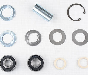 Wheel hub bearing set with spacer 50mm (Jawa CZ 125 175 250 350 Panelka) / Wheel hub bearing set with spacer 50mm (Jawa CZ 125 175 250 350 Panelka) /