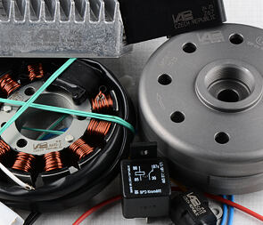 Ignition set VAPE 6V SZ14 - double output (Jawa CZ 250 350) / 