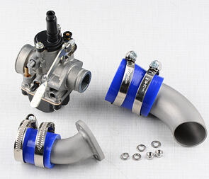 Carburetor Dellorto PHBG17BS and intake set (Jawa 50 Pionyr 21) / Carburetor Dellorto PHBG17BS and intake set (Jawa 50 Pionyr 21) /