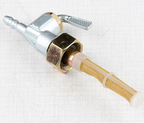 Fuel tap with nut (Jawa CZ 125 175 250 350) /  Fuel tap with nut (Jawa CZ 125 175 250 350) /