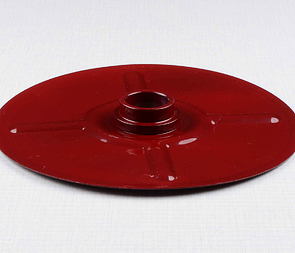 Cover of rear chain wheel - red (Jawa 250 350 Kyvacka) / 