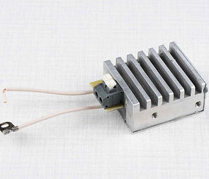 Electronic regulator 6V 45W - positive pole (Jawa, CZ) / 
