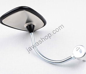 Rearview mirror - oval (Jawa CZ 125 175 250 350 Kyvacka) / 