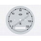 Speedometer plate 120 kmh - silver K (Jawa Perak FJ) / 