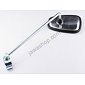 Rearview mirror with clamp - oval (Jawa, CZ) / 