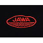 T-shirt black with red JAWA logo (L Size) / 