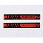 Sticker "JAWA TRANSISTOR 25" 102x15mm (Jawa 50 Babetta 207 210) / 