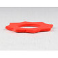 Felt pad of fuel tank filler cap - red (Jawa S11) / 