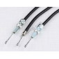 Throttle valve bowden cable set - oilmaster (Jawa 350 640) / 
