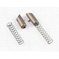 Pin of gear change with groove and spring set (Jawa CZ 125 175 250 350) / 