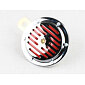 Electric horn 6V d100mm - red (Jawa CZ 250 350 Panelka) / 