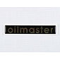 Sticker Oilmaster 120x20mm (3D) (Jawa) / 