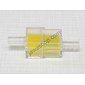Fuel filter square 6mm - yellow Jawa, CZ / 