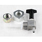 Fuel tap - sideways outlet - black (Jawa 50 Simson) /  Fuel tap - sideways outlet - black (Jawa 50 Simson) /