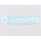 Sticker Babetta 135x25mm - white (Jawa 50 Babetta 207 210) / 