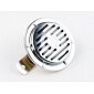 Electric horn 6V - black, PAL cover (Jawa CZ 250 350 Panelka) / 