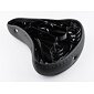 Seat black - black springs (Jawa 50 Babetta 207) / 