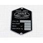 Type plate - printed (Jawa 250 350 Perak) / 