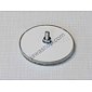 Circle reflector 62mm with bolt - white (Jawa CZ Simson) / 