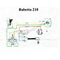 Electro cables set (Jawa 50 Babetta 210) / 