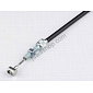 Clutch bowden cable with double adjustment (Jawa CZ 125 175 250 350 Kyvacka) / 