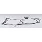 Gasket of crankcase 1mm (Jawa 350 638 639 640) / 