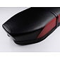 Seat black / red side - flat (Jawa CZ 250 350 Panelka) / 