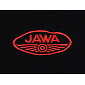 T-shirt black with red JAWA logo (XL Size) / 
