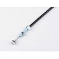 Clutch bowden cable with adjustment (Jawa, CZ Sport) / 