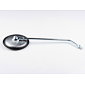 Rearview mirror M8 x 1.25 - Right, circle (Jawa CZ 125 175 250 350) / 