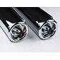 Exhaust silencer set 1020mm - no depression (Jawa 350 638) / 