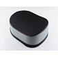 Seat - black / grey (leatherette) (Jawa 50 Pionyr 555) / 
