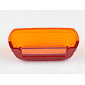 Tail lamp cover - orange / red (CZ, Scooter, PAV 40) / 