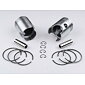 Piston set L+R 58-60mm, pin 16mm (Jawa 350  - 12V) / 