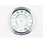 Glass of speedometer 120 km/h with frame - green (Jawa CZ 250 350 Kyvacka) / 