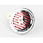 Electric horn 12V d100mm - red (Jawa CZ 125 175 250 350 Panelka) / 