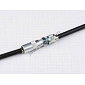 Clutch bowden cable with double adjustment (Jawa CZ 250 350 Kyvacka) / 