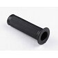 Twist grip rubber - sport, black (Jawa CZ 125 175 250 350) / 