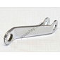 Brake arm lever - rear, chrome (CZ 125 150 C) / 