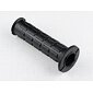 Twist grip rubber - black (Simson) / 
