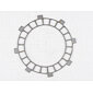 Clutch plate - for cork (CZ 125 150 C) /  Clutch plate - for cork (CZ 125 150 C) /