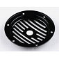 Electric horn cover d107mm - black (Jawa CZ 125 175 250 350 Kyvacka) / 