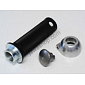 Twist grip complete - sport, black (Jawa CZ 125 175 250 350) / 